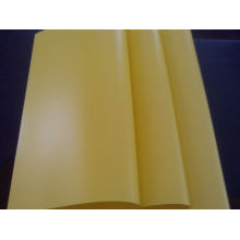 PVC-Farbe starres Blatt, PVC-gelbes Blatt